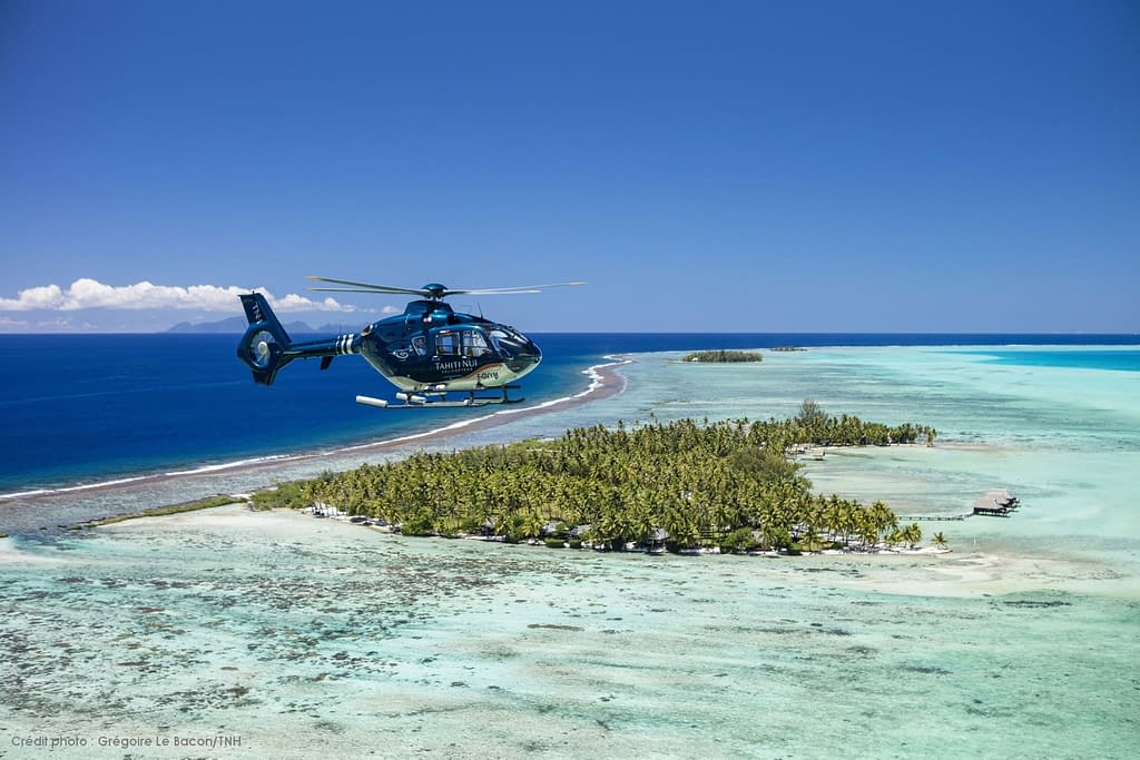 Tahiti nui helicopter