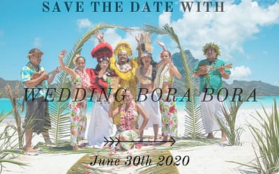 Bora Bora Wedding – Save the date!