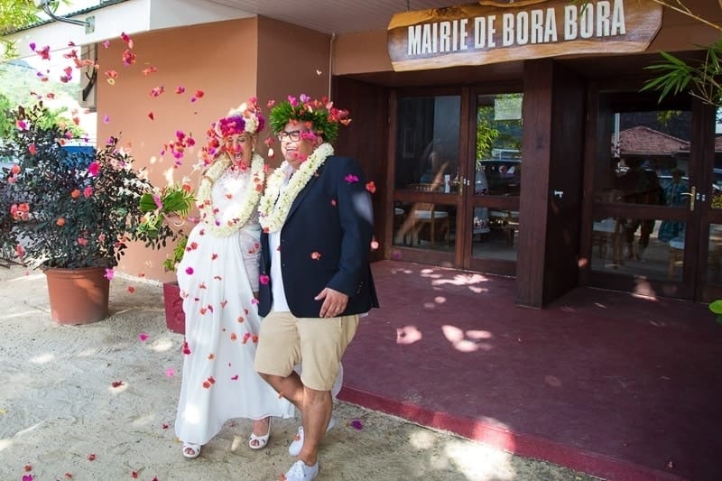Wedding Bora Bora - Civil Ceremony